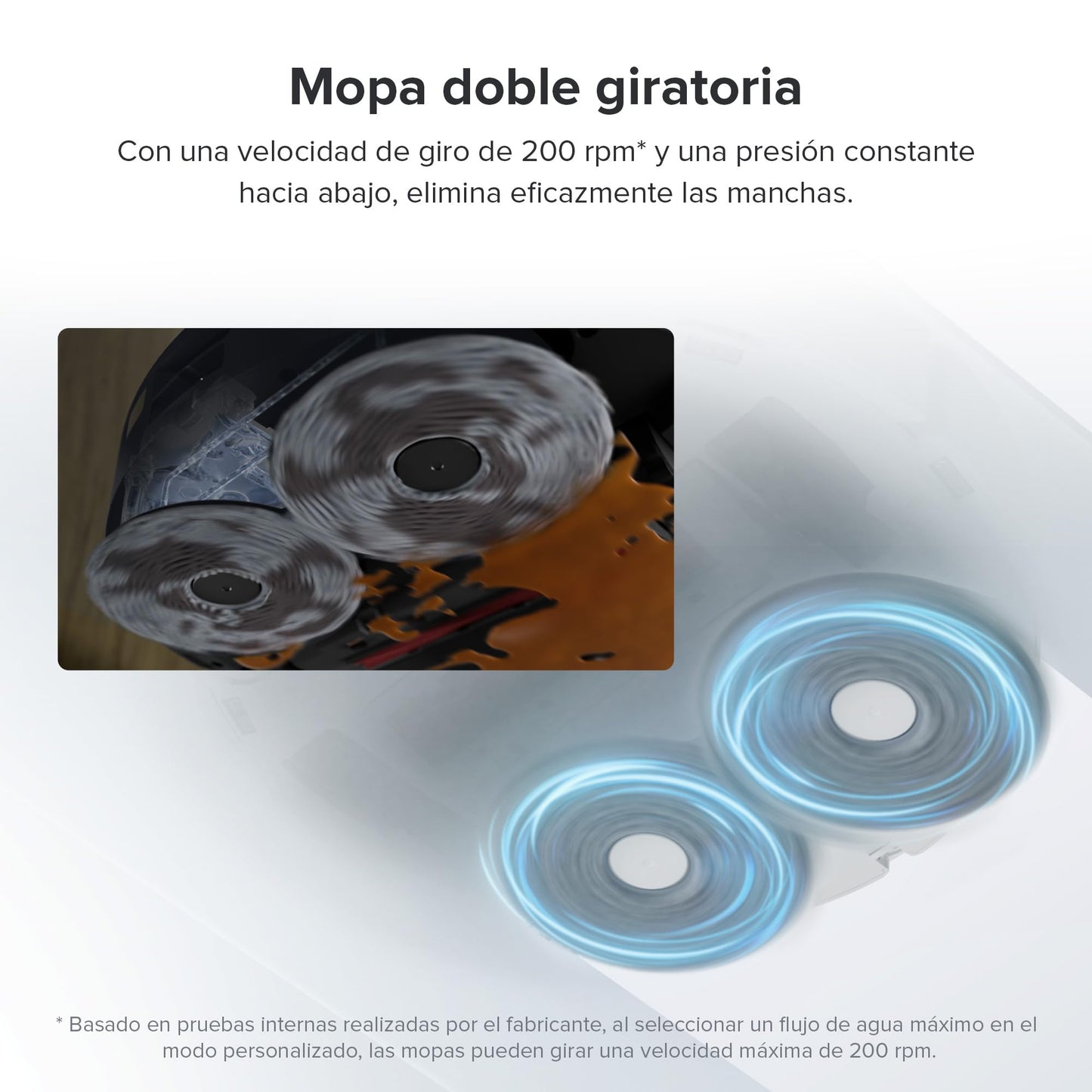 roborock Qrevo Pro Robot Aspirador Base de Carga Todo en uno, FlexiArm Design, Aspiradora y friegasuelo 7000 Pa, Trapeadores de Doble Giro, HyperForce, Reactive Al, Negro
