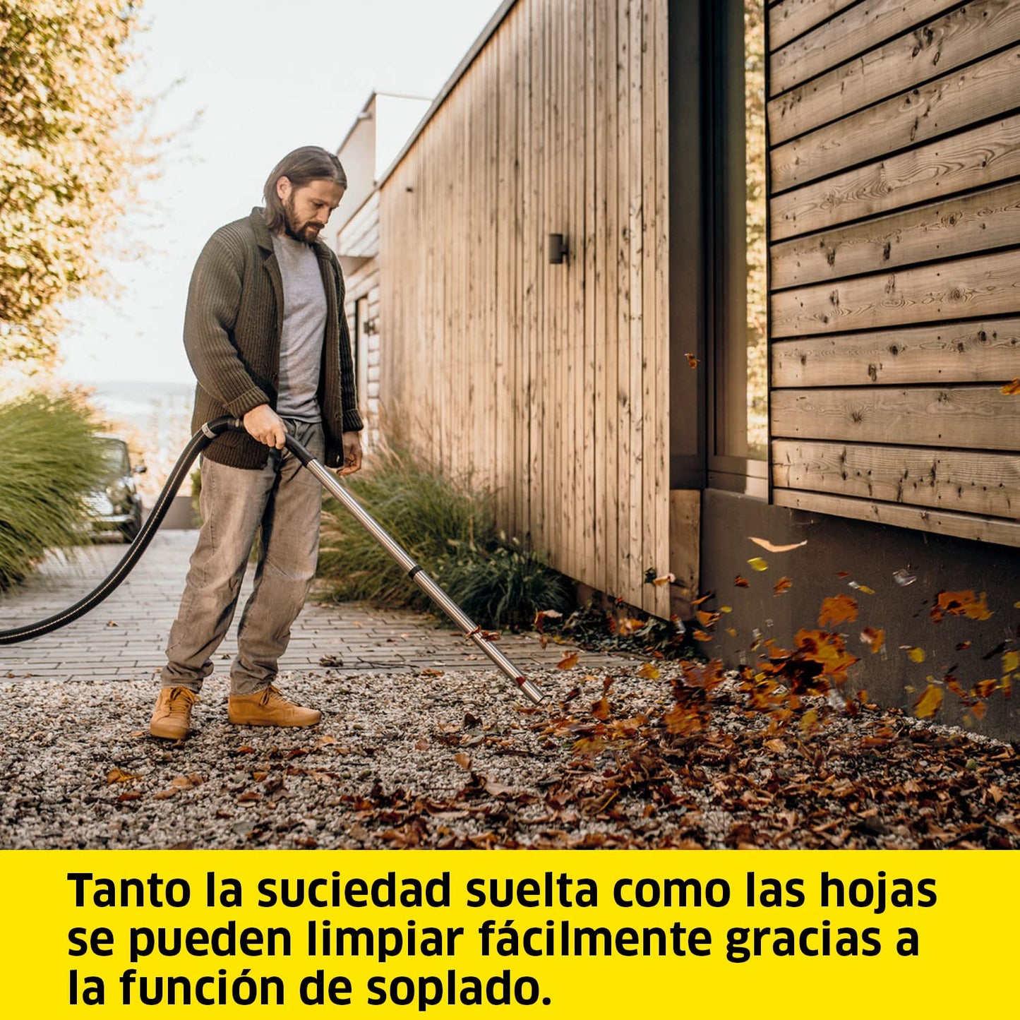 Kärcher WD 2 Plus V-12/4/18/C Aspirador en Seco y Húmedo, 1000 W, Depósito de Plástico de 12 L, Manguera de 1,8 m, Incluye Filtros y Boquillas para Suelo y Ranuras, Amarillo/Negro