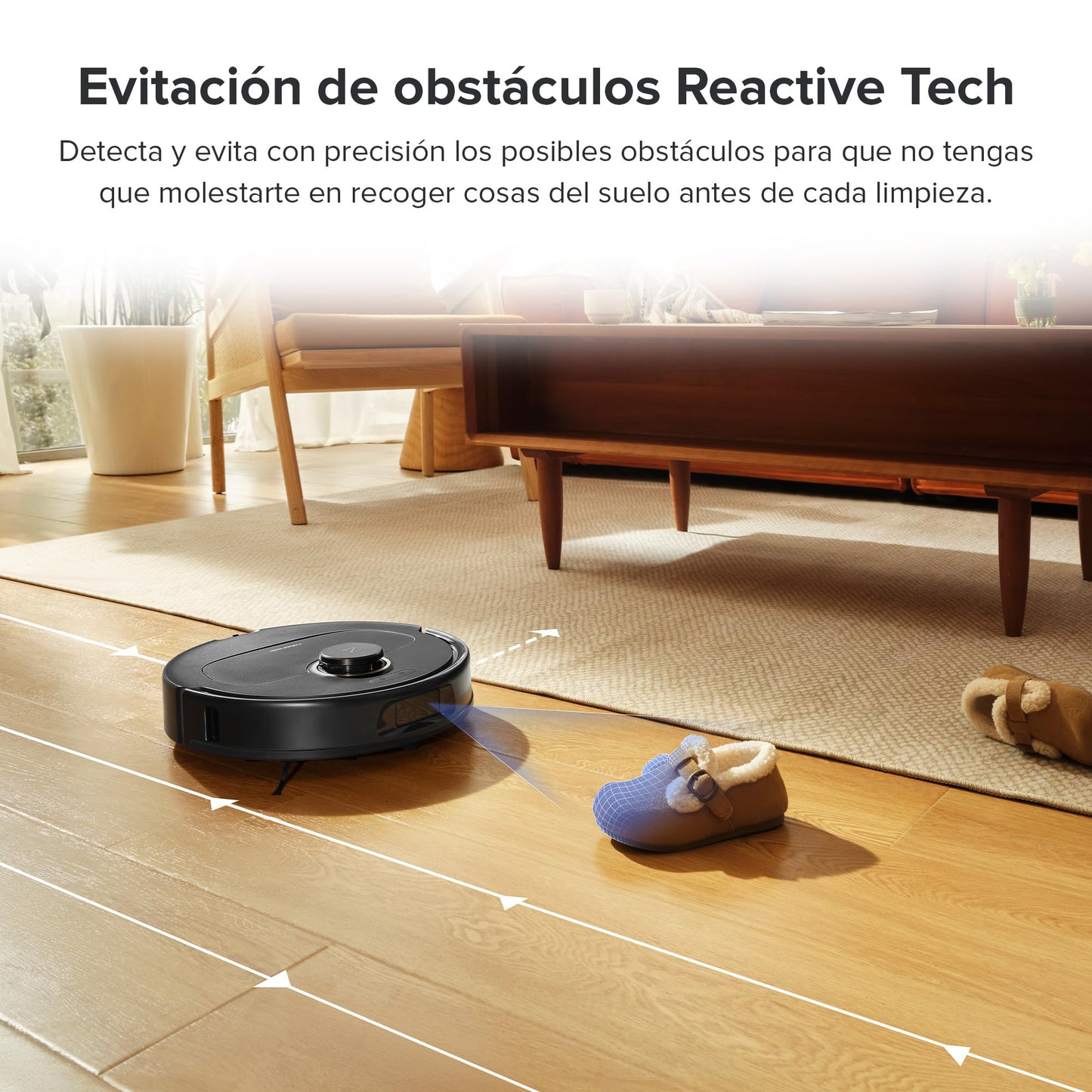roborock Qrevo Pro Robot Aspirador Base de Carga Todo en uno, FlexiArm Design, Aspiradora y friegasuelo 7000 Pa, Trapeadores de Doble Giro, HyperForce, Reactive Al, Negro